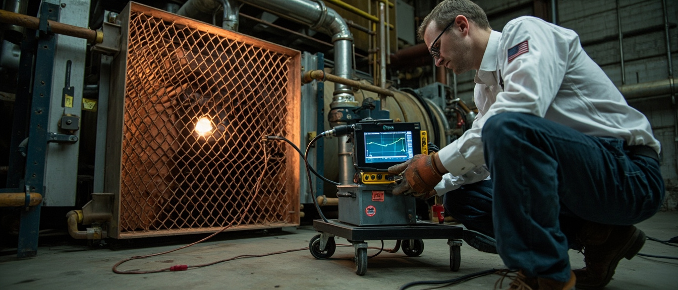 Chiller Eddy Current Testing