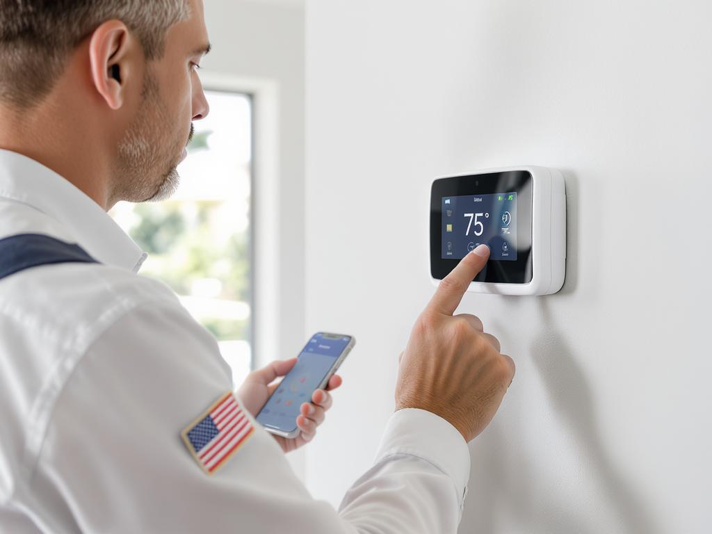 Smart Wi-Fi thermostat